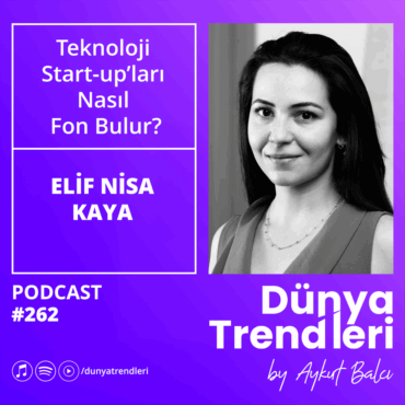 Podcast bölümü: Teknoloji Start-up’ları Nasıl Fon Bulur? - Konuk: RE&UP Recycling Technologies Strateji Müdürü Elif Nisa Kaya | Dünya Trendleri by Aykut Balcı